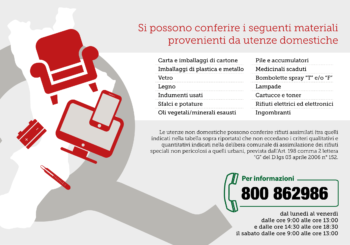 Centro Comunale di raccolta dei rifiuti nuovi orari di apertura al pubblico